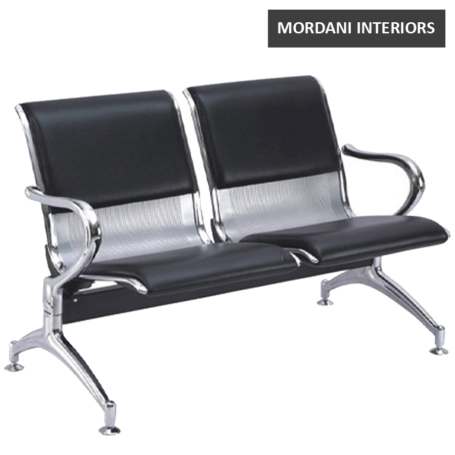 Glacier 2 Seater Waiting Area Bench